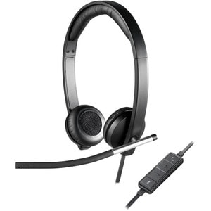 Logitech USB Headset Stereo H650e - Stereo - USB - Wired - 50 Hz - 10 kHz - Over-the-head - Binaural - Supra-aural - Noise