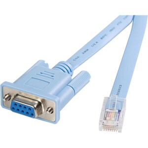 StarTech.com Câble console RJ45 vers DB9 de 1,8 m pour routeur Cisco - M/F - Cable for Périphérique réseau, Ordinateur Por