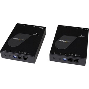 StarTech.com HDMI over IP Distribution Kit with Video Wall Support - 1080p - 1 Output Device - 100.58 m Range - 2 x Networ