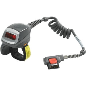 Zebra RS419 Rugged Industrial, Retail, Warehouse Wearable Barcode Scanner - Cable Connectivity - Dark Grey - 116 scan/s - 