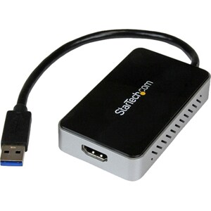 StarTech.com USB 3.0 to HDMI External Video Card Adapter - 1 Port USB Hub - 1080p - External Graphics Card for Laptops - U