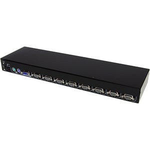 StarTech.com 8-port KVM Module for Rack-mount LCD Consoles with additional PS/2 and VGA Console - 8 Computer(s) - 1 Local 