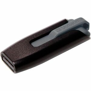 Microban Store 'n' Go V3 64 GB USB 3.2 (Gen 1) Type A Flash Drive - Grey - 80 MB/s Read Speed - 25 MB/s Write Speed - 2 Ye