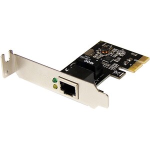 StarTech.com 1 Port PCI Express PCIe Gigabit NIC Server Adapter Network Card - Low Profile - Add a 10/100/1000Mbps Etherne