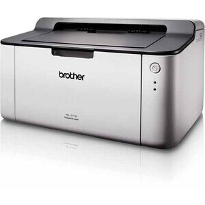 Brother HL HL-1110 - Desktop Laserdrucker - Monochrom - 21 ppm Monodruck - 2400 x 600 dpi Druckauflösung - Duplexdruck, Ma