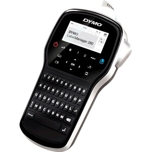 Dymo LabelManager 280 Elektronischer Etikettendrucker - Thermotransfer - Klebefilm, Aufkleber - 6 mm, 9 mm, 12 mm - LCD Bi