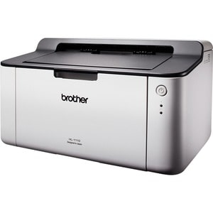 Brother HL HL-1110 Desktop Laser Printer - Monochrome - 20 ppm Mono - 2400 x 600 dpi Print - 150 Sheets Input - Plain Pape