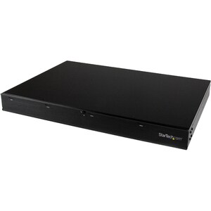 StarTech.com 1U Rackmount 4-Bay 3.5" SATA / SAS External Hard Drive Enclosure w/ SATA 6 Gbps - 4 x HDD Supported - 4 x Tot