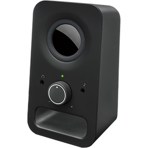  Logitech Z150 2.0 Speaker System - Midnight Black - iPod Supported EU Power Adaptor