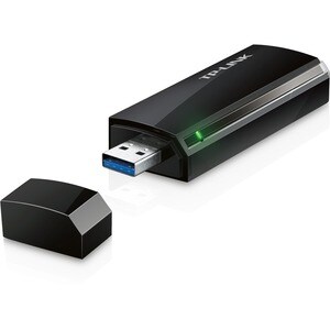 TP-Link IEEE 802.11ac Wi-Fi Adapter for Desktop Computer, Media Player, Notebook, Smart TV - USB - 1.27 Gbit/s - 2.40 GHz 