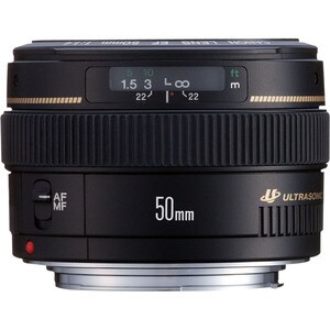 Canon - 50 mm - f/22 - f/1.4 - Fixed Lens for Canon EF/EF-S - 58 mm Attachment - 0.15x Magnification - USM - 73.8 mm Diameter