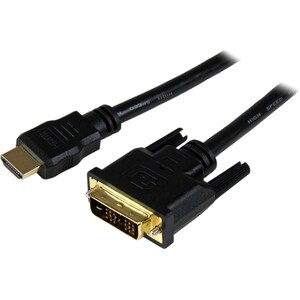 StarTech.com 1,5m HDMI® auf DVI-D Kabel - St/St - Cable for Videogerät, Monitor, TV, Projektor, LCD-TV, Plasma, HDTV, DVD-