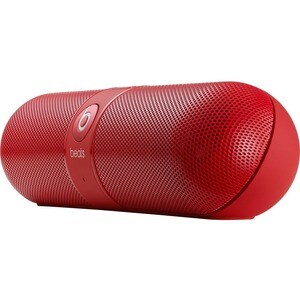Beats by Dr. Dre Pill Portable Bluetooth Speaker System - Red - Near Field Communication - Battery Rechargeable - USB