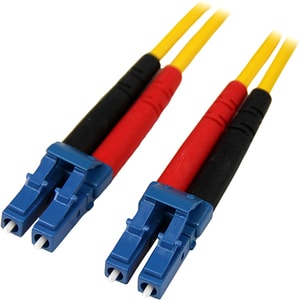 7M FIBER OPTIC PATCH CORD LC TO LC - DUPLEX SM 9/125 LSZH FIBER