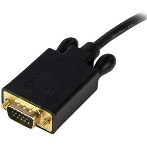 StarTech.com 3ft (1m) DisplayPort to VGA Cable, Active DisplayPort to VGA Adapter Cable, 1080p Video, DP to VGA Monitor Co
