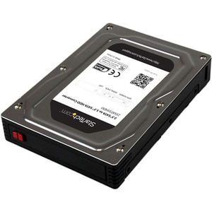 StarTech.com Boîtier Adaptateur en Aluminium pour DD / SSD SATA 2,5" vers 3,5" jusqu'à 12,5 mm - 1 x Disque dure supporté 