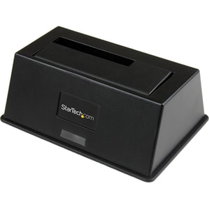 StarTech.com Single Bay USB 3.0 to SATA Hard Drive Docking Station, USB 3.0 (5 Gbps) Hard Drive Dock, External 2.5/3.5" SA