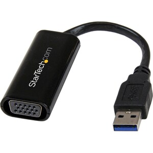 StarTech.com USB 3.0 to VGA Adapter, USB to VGA Monitor Converter for Windows, Slim (no support for macOS/ChromeOS/Linux) 