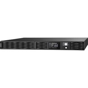 CyberPower PR750LCDRT1U Smart App Sinewave UPS Systems - 750VA/600W, 120 VAC, NEMA 5-15P, 1U, Rack / Tower, Sine Wave, 7 O