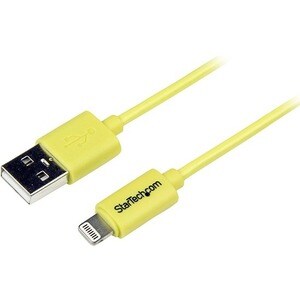 StarTech.com 91cm(3ft.) Yellow Apple 8pin Lightning to USB Cable iPhone iPod iPad-Colored Lightning Charge Sync Cable for 
