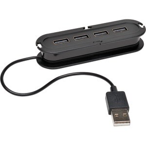 Tripp Lite by Eaton 4-Port USB 2.0 Ultra-Mini Hub - USB - 4 USB Port(s) - 4 USB 2.0 Port(s)