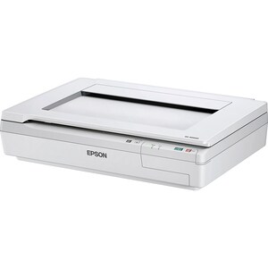 Epson WorkForce DS-50000 Flatbed Scanner - 600 dpi Optical - 16-bit Color - 8-bit Grayscale - Duplex Scanning - Desktop - USB