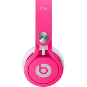 Beats by Dr. Dre Mixr Wired Over-the-head Stereo Headset - Pink - Binaural - Circumaural - 161.5 cm Cable - Mini-phone (3.