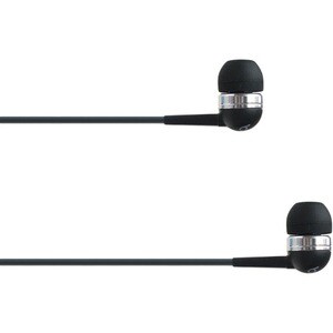 4XEM Ear Bud Headphone Black - Stereo - Mini-phone (3.5mm) - Wired - 16 Ohm - 20 Hz - 18 kHz - Earbud - Binaural - In-ear 