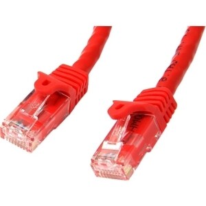 StarTech.com 2m Cat6 Gigabit Snagless Patchkabel - RJ45 UTP Netzwerkkabel - Rot - Cable for Netzwerkgerät - 6 Gbit/s - Pat