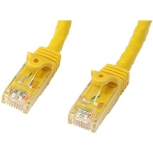 StarTech.com 2m Yellow Gigabit Snagless RJ45 UTP Cat6 Patch Cable - 2 m Patch Cord - Ethernet Patch Cable - RJ45 Male to M