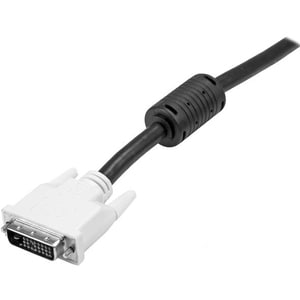 StarTech.com 7m DVI-D Dual Link Cable - Male to Male DVI-D Digital Video Monitor Cable - 25 pin DVI-D Cable M/M Black 7 Me