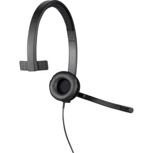 Logitech USB Headset Mono H570e - Mono - USB - Wired - 31.50 Hz - 20 kHz - Over-the-head - Monaural - Supra-aural - Noise 