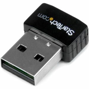 StarTech.com USB 2.0 300 Mbps Mini Wireless-N Network Adapter - 802.11n 2T2R WiFi Adapter - USB Wireless Adapter - N300 Wi