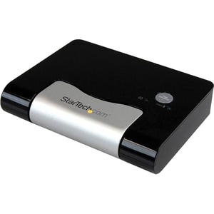 StarTech.com 3 Port USB 3.0 Hub for Laptops & Windows-based Tablets + Fast-Charge Port & Device Stand - Black - 4 Total US