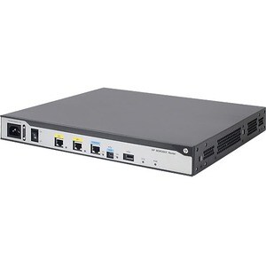 HPE MSR2004-24 AC Router - 27 Ports - 27 RJ-45 Port(s) - 5 - 1 GB - Gigabit Ethernet