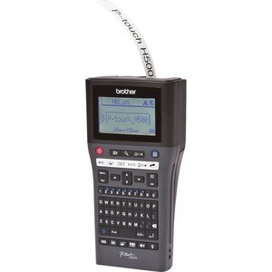 Brother P-touch PT-H500 Electronic Label Maker - Thermal Transfer - 30 mm/s Mono - 180 dpi - Label, Tape3.50 mm, 6 mm, 9 m