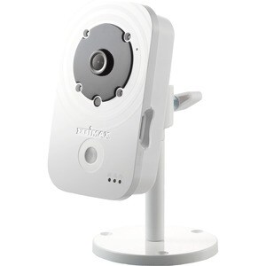 Edimax IC-3140W Network Camera - Colour - Night Vision - H.264, MJPEG - 1280 x 720 Fixed Lens - 30 fps - CMOS - Wi-Fi - Fa