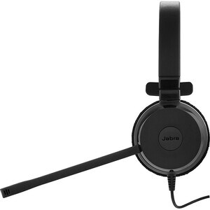 Jabra EVOLVE 20 Wired Over-the-head Mono Headset - Monaural - Supra-aural - Noise Cancelling Microphone - Noise Canceling 