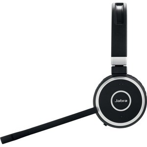Jabra EVOLVE 65 Wireless Over-the-head Stereo Headset - Binaural - Supra-aural - 3000 cm - Bluetooth - Noise Cancelling, N