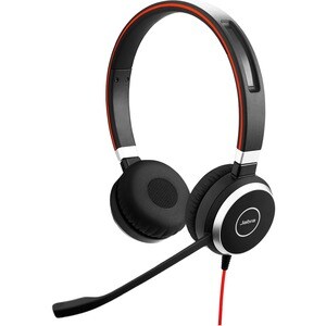 Auriculares Jabra EVOLVE 40 UC Cableado De Diadema Estéreo - Supra-aural - Cancelación de ruido Micrófono - USB, Mini-Jack