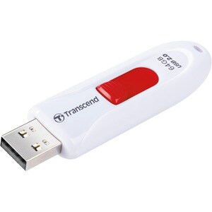 Transcend 64GB JetFlash 590 USB 2.0 Flash Drive - 64 GB - USB 2.0