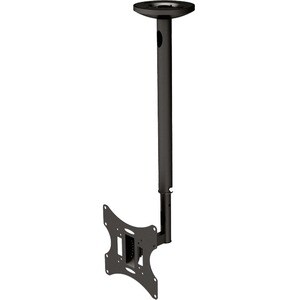 Neomounts FPMA-C060BLACK Monitor/TV mount ceiling 10-40" - h 60-85 cm. Maximum weight capacity: 30 kg, Minimum screen size