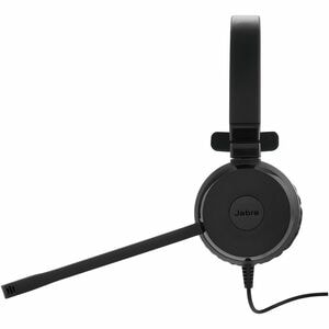 Jabra Evolve 20 UC Mono USB-A
(Überkopfbügel)    
USB-A Anschluss, mit Mute-Taste und Lautstärke-Regler am Kabel