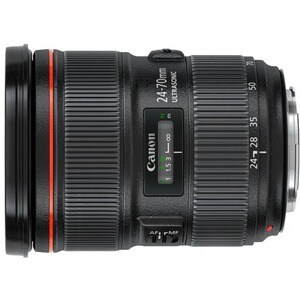 Canon - 24 mm to 70 mmf/2.8 - Standard Zoom Lens for Canon EF - Designed for Digital Camera - 82 mm Attachment - 2.9x Opti