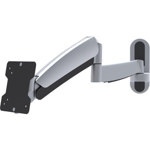 Neomounts Neomounts Pro FPMA-W955 Montagem na parede para Visualização em ecrã plano - Prata - Altura ajustável - 25,4 cm 