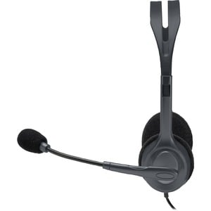 Logitech Stereo Headset H111 - Stereo - Mini-phone (3.5mm) - Wired - 32 Ohm - 20 Hz to 20 kHz - Over-the-head - Binaural -