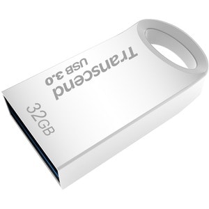 Pen Drive Transcend JetFlash 710S - 32 GB - USB 3.0 - Argento - 90 MB/s Read Speed - 24 MB/s Write Speed