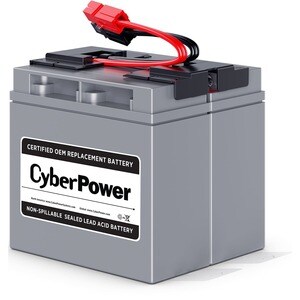 CyberPower RB12170X2A UPS Replacement Battery Cartridge for PR1500LCD - 17000 mAh - 12 V DC - Lead Acid - Leak Proof/Maint