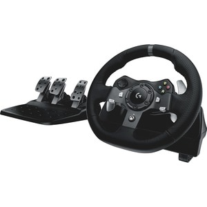 Logitech Driving Force G920 Gaming Steering Wheel - Cable - USB - Xbox One, PC