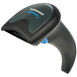 Dispositivo de mano Escaner de código de barras Datalogic QuickScan QW2120-BK - Negro - Cable Conectividad - 400escaneo(s)